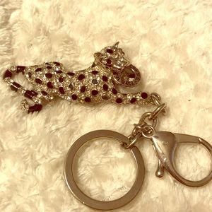 Effy leopard keychain